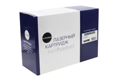 Лот: 19379104. Фото: 1. Картридж Lexmark E260X22G NetProduct... Картриджи, расходные материалы