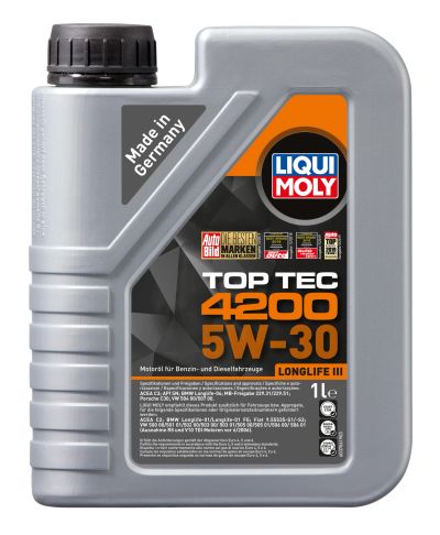 Лот: 16160482. Фото: 1. Масло LiquiMoly Top Tec 4200 5... Масла, жидкости