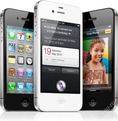 Лот: 1370198. Фото: 1. iPhone 4S 16GB Black. Кнопочные мобильные телефоны