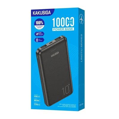 Лот: 22142985. Фото: 1. Power Bank KAKUSIGA KCS-660 10000mAh... Внешние, портативные аккумуляторы для смартфонов (Power bank)