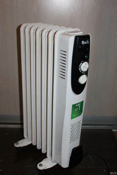 Лот: 15293903. Фото: 1. Радиатор Ballu BOH/CL-07WRN 1500... Радиаторы отопления, полотенцесушители