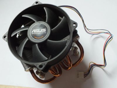 Лот: 4750666. Фото: 1. Куллер ASUS на 775 сокет (тихий... Системы охлаждения