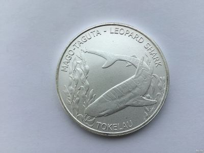 Лот: 14007452. Фото: 1. Токелау 5 долларов 2018 Леопардовая... Америка