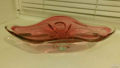 Лот: 13693817. Фото: 1. 1960-е годы Ваза гутное Богемское... Вазы