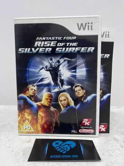 Лот: 19159649. Фото: 1. Fantastic Four Rise Of The Silver... Игры для консолей