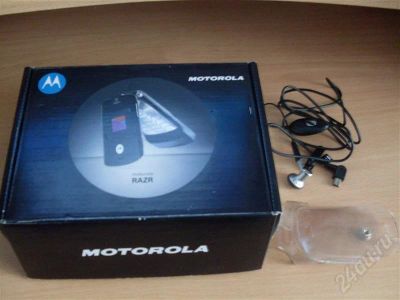 Лот: 280228. Фото: 1. Коробка Motorola v3. Другое (смартфоны, связь, навигация)