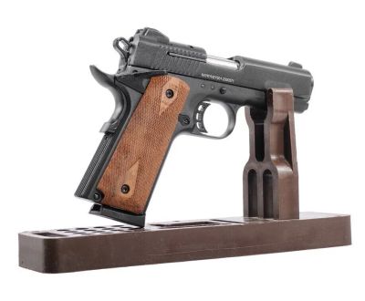 Лот: 21974732. Фото: 1. Пистолет Colt 1911 Compact ( охолощенный... Сигнальное и охолощенное (СХП) оружие