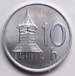 Лот: 120111. Фото: 1. Словакия. 10 геллер 1993г. Идеал... Европа