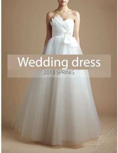 Лот: 2843579. Фото: 1. Свадебное платье Vera Wang 2013-6. Другое (свадебная мода)