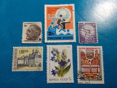 Лот: 20595694. Фото: 1. - Марки для Вашей коллекции. -... Марки