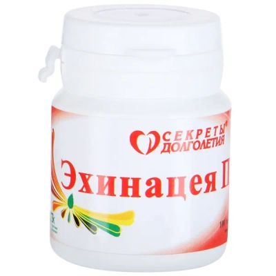 Лот: 23986297. Фото: 1. Эхинацея-П таб.п о 0,205г №100. Народная медицина, БАДы