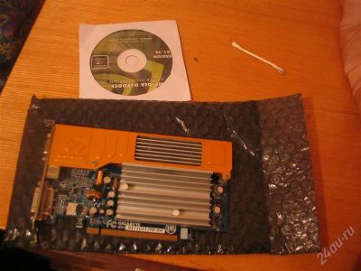 Лот: 1499465. Фото: 1. видеокарта gigabyte geforce 7100... Видеокарты