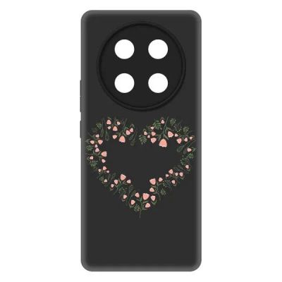 Лот: 25085987. Фото: 1. Чехол Krutoff Soft Case "Цветочное... Чехлы, бамперы
