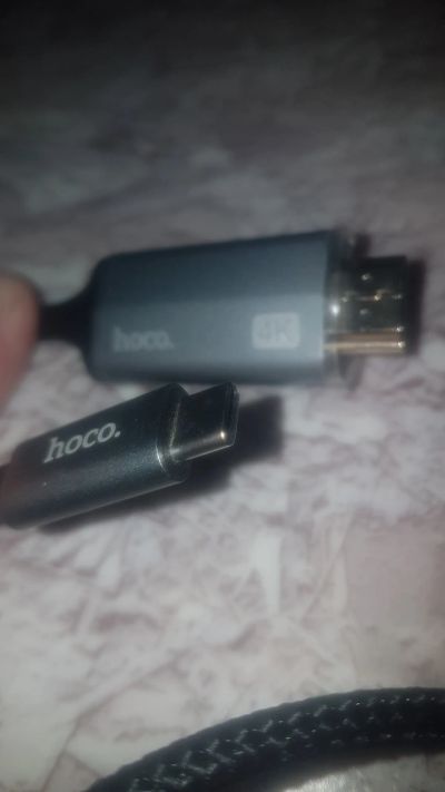 Лот: 25042858. Фото: 1. кабель Hoco Type-C на HDMI, 4K... Дата-кабели, переходники