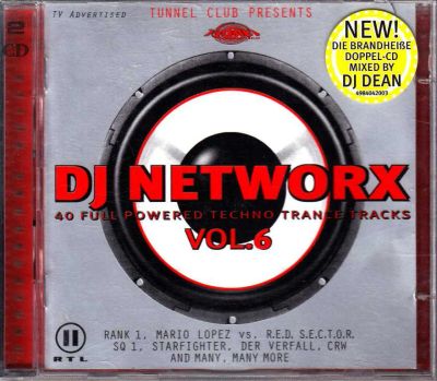 Лот: 5850313. Фото: 1. DJ Networx Vol. 6 2000 CD Germany. Аудиозаписи