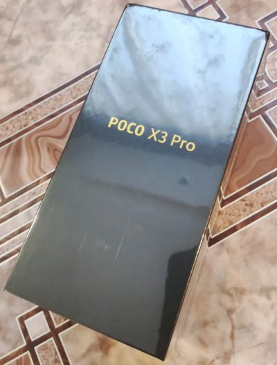Лот: 18628829. Фото: 1. POCO X3 pro 8/256 Новый, синий... Смартфоны