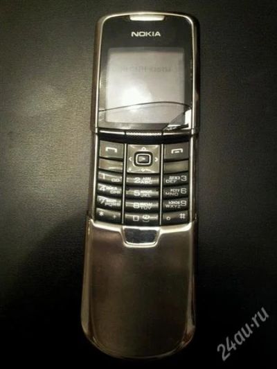 Лот: 2036882. Фото: 1. nokia 8800 silver. Кнопочные мобильные телефоны