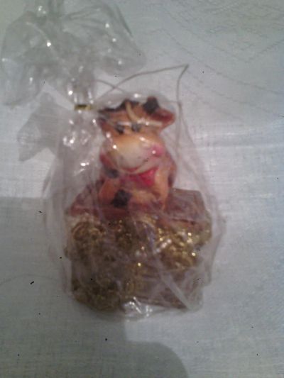 Лот: 7418026. Фото: 1. Свеча Декоративная (Корова на... Свечи