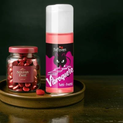 Лот: 22056071. Фото: 1. Жидкий вибратор VIBROQUET со вкусом... Игрушки