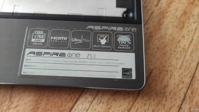 Лот: 17340665. Фото: 1. Ноутбук Acer aspire one 753-U341rr. Ноутбуки