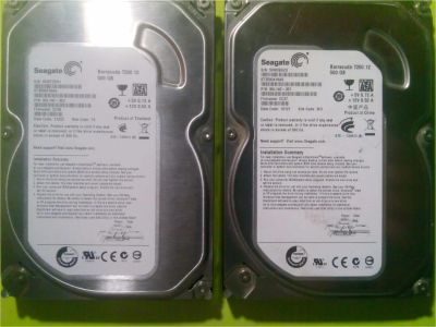 Лот: 8502422. Фото: 1. seagate st3500418as. Жёсткие диски (HDD)