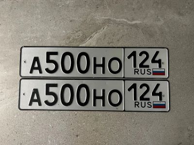 Лот: 23554912. Фото: 1. Продам гос.номер А 500 НО 124. Госномера