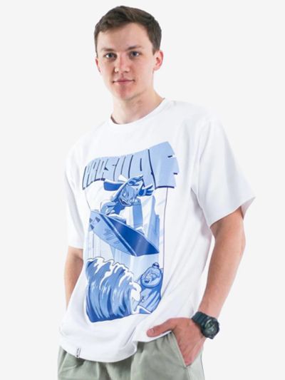 Лот: 24326778. Фото: 1. Футболка surfing in the city... Другое (спортивная одежда)
