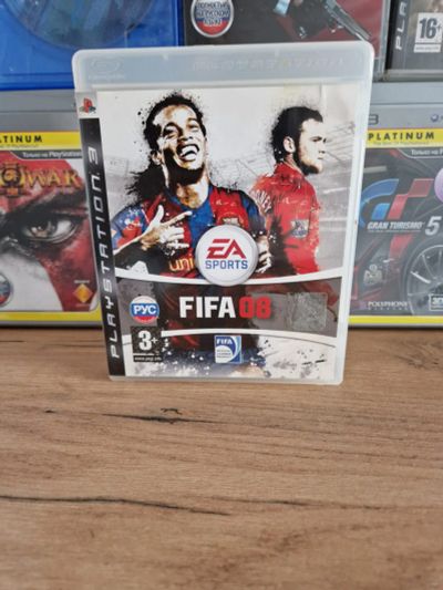 Лот: 25798483. Фото: 1. Игра PS3 FIFA 08 (PlayStation... Игровые приставки, консоли