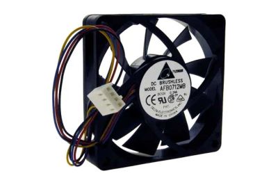 Лот: 4069895. Фото: 1. Delta AFB0712MB 4-Wire 70MM Fan. Системы охлаждения