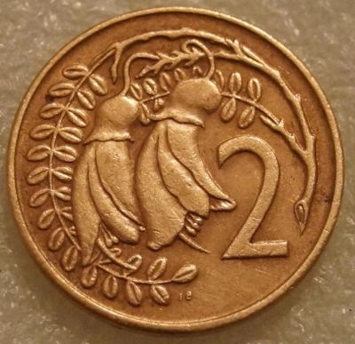 Лот: 9528291. Фото: 1. 2 цента 1973 Новая Зеландия. Австралия и Океания