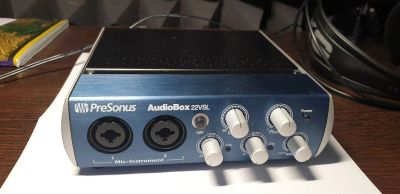 Лот: 17373731. Фото: 1. Звуковой интерфейс PreSonus AudioBox... Микшеры, предусилители, микрофонные эффекты
