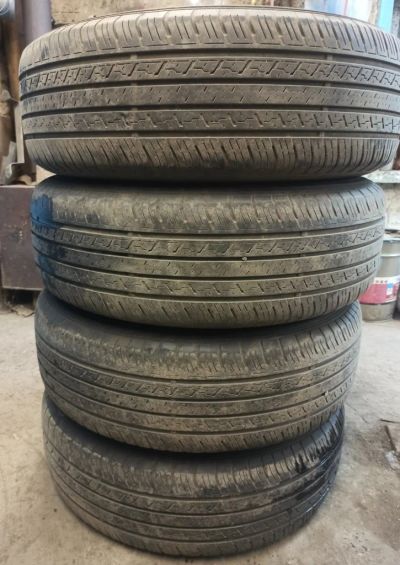 Лот: 16215203. Фото: 1. Летние шины Dunlop 225\65\R17. Шины