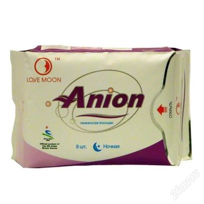 Лот: 2249235. Фото: 1. Прокладки Anion ночные и дневные... Средства личной гигиены 