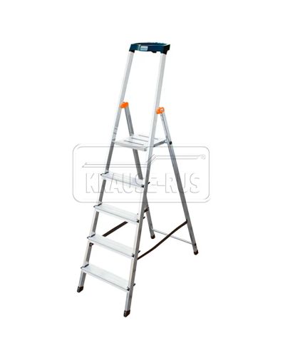Лот: 17174294. Фото: 1. стремянка Krause Safety 5 ступеней. Стремянки, подмости, строительные леса
