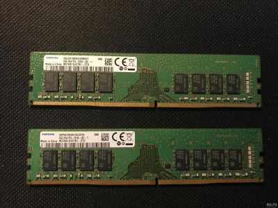 Лот: 13342989. Фото: 1. 8GB DIMM DDR4 2666 Samsung новая. Оперативная память