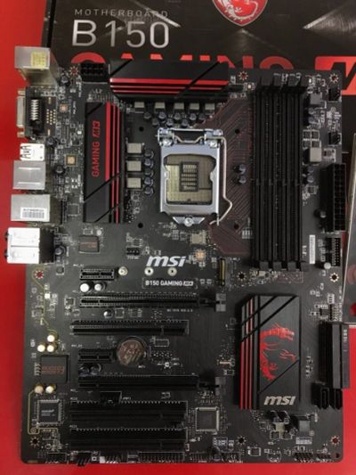 Лот: 12888727. Фото: 1. Материнская плата MSI B150 Gaming... Материнские платы