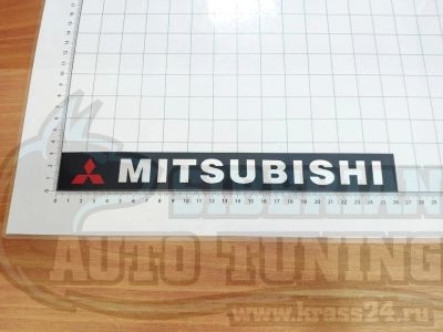 Лот: 13898634. Фото: 1. Эмблема шильдик надпись Mitsubishiна... Детали тюнинга