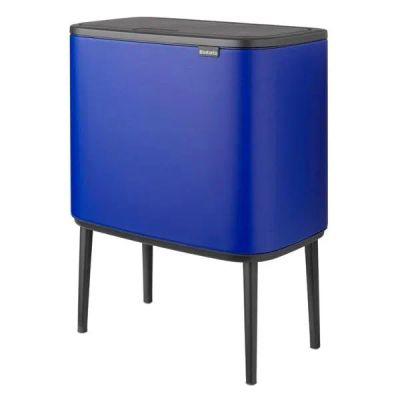 Лот: 24497892. Фото: 1. Мусорный бак Brabantia Bo Touch... Инвентарь для уборки