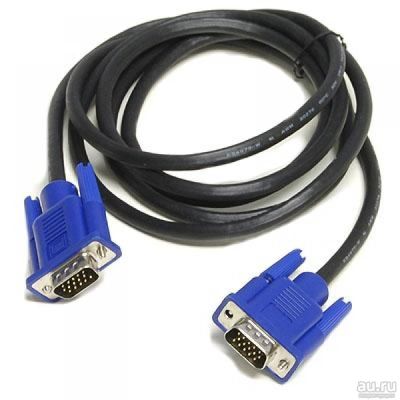 Лот: 9658004. Фото: 1. Кабель VGA-VGA для подключения... Шлейфы, кабели, переходники