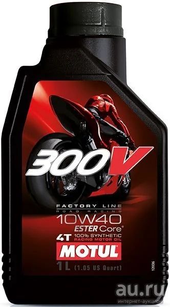 Лот: 17125433. Фото: 1. MOTUL 300V 10W40 factory line... Масла, жидкости