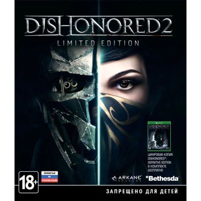 Лот: 8857746. Фото: 1. Dishonored 2 Limited Edition PS4. Игры для консолей