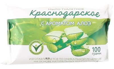 Лот: 24948054. Фото: 1. Мыло туал. "Краснодарское. Алоэ... Бытовая химия