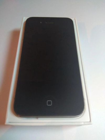Лот: 11022185. Фото: 1. Apple iPhone 4S черный. Смартфоны