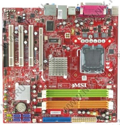 Лот: 739586. Фото: 1. Материнская плата MSI G31M4-F... Материнские платы