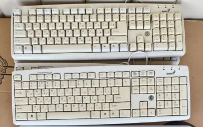 Лот: 25279184. Фото: 1. Клавиатура PS/2 в ассортименте. Клавиатуры и мыши