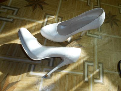 Лот: 7157349. Фото: 1. туфли белые. Туфли