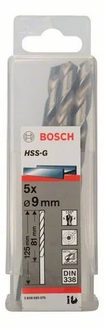 Лот: 7879687. Фото: 1. Сверло Bosch по металлу d 9 x... Стремянки, подмости, строительные леса