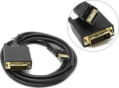 Лот: 24949130. Фото: 1. Кабель DisplayPort(m) - DVI(m... Шлейфы, кабели, переходники