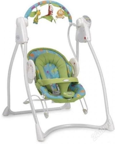 Лот: 2938736. Фото: 1. GRACO Качеля SWING' N' BOUNCER... Ходунки, прыгунки, качели