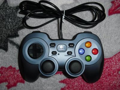 Лот: 3583896. Фото: 1. Logitech Rumble Gamepad F510. Рули, джойстики